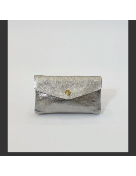Porte-monnaie moyen argenté | pole sud | Boutique à Castelsarrasin