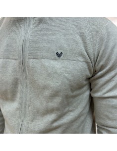 Gilet beige fin détail manches longues | pole sud | Boutique à Castelsarrasin 2