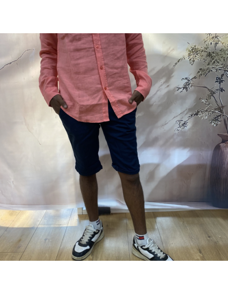 Bermuda Marine Chino Homme | pole sud | Boutique à Castelsarrasin