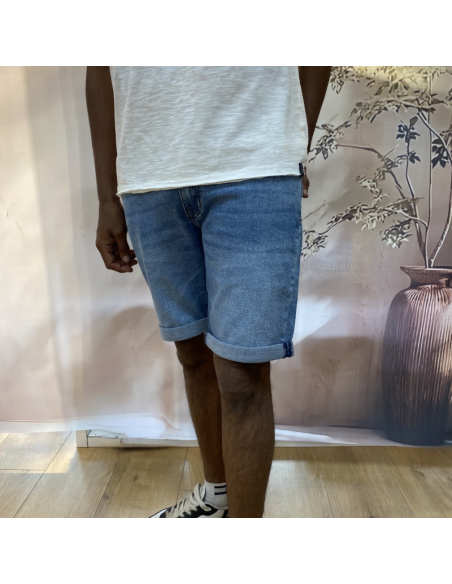Bermuda jean clair homme | pole sud | Boutique à Castelsarrasin